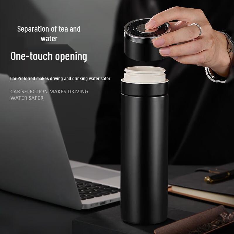 MRSIKEY Stainless Steel Tea Infuser Thermos Bottle