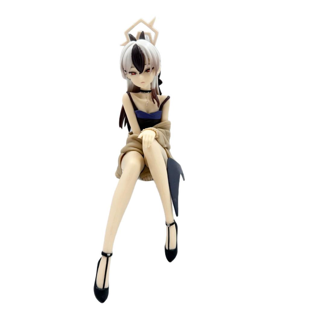 18cm Anime Kayoko Figurine Beautiful Girl Blue Archive Figure Gk Onikata Dress Ver PVC Statue Adult Collectible Decor Model Toys