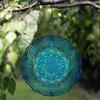 10 Zoll Hängender Windspinner mit 360 Grad Drehhaken für Outdoor Garten Balkon Deko Elegantes Windgetriebenes Design für Frühling Sommer