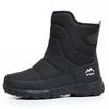 Men's and Women's Large Size Winter Warm Snow Boots Plush Lining Waterproof Ankle Boots Non-slip Outdoor Shoes Hiking Mountaineering Sports Boots