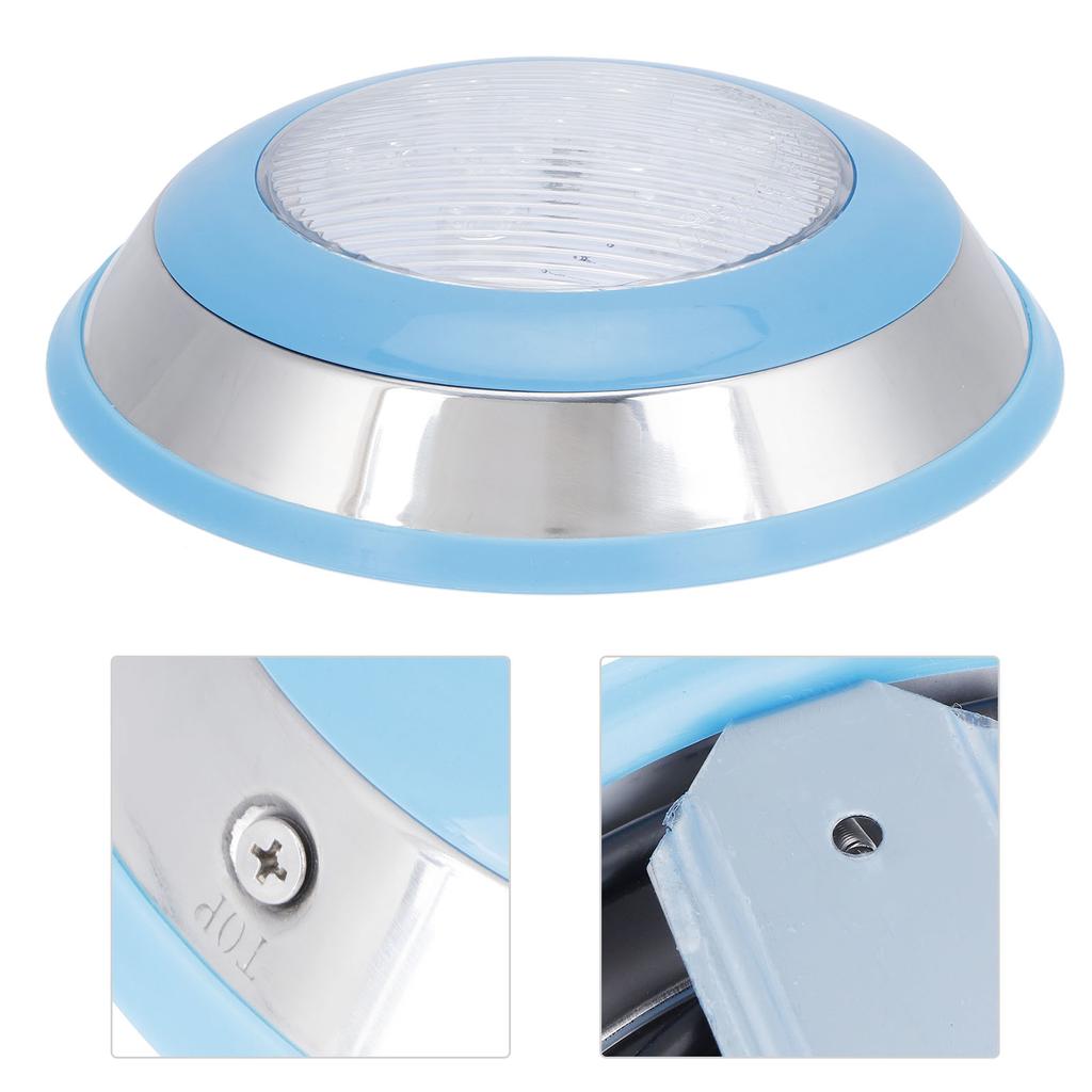 RGB Swimming Pool Light 9W 9LED Color Changing Underwater Landscape Lamp IP68 Waterproof DC12V