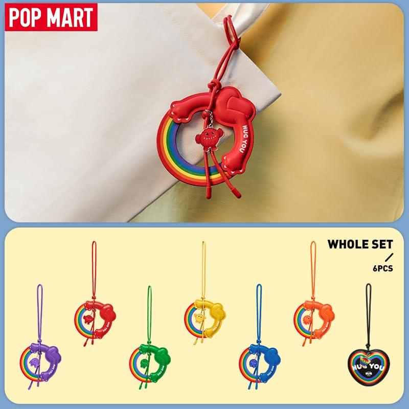POP MART INSTINCTOY HUG YOU Series Pendant Pop Mart Gachapon Blind Box Figure Plastic Model Premium Toy PVC Soft Vinyl Original Character Birthday