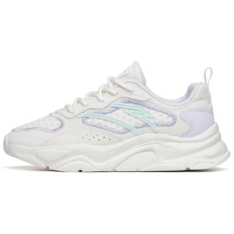 (WMNS) ANTA Life Series Sneakers  White Purple Blue  Women s 122228891-3 EU 36