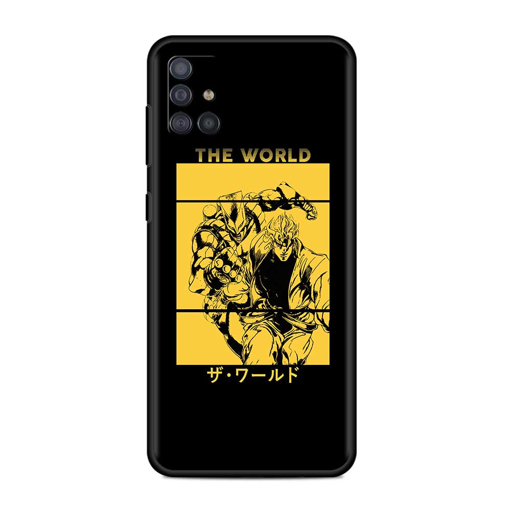 Husa de telefon Jojo Bizzare Adventure pentru Samsung Galaxy A51 A12 A21s A71 A31 A52 A32 A02s A72 5G A11 A03s A41 4G Husa TPU Capas