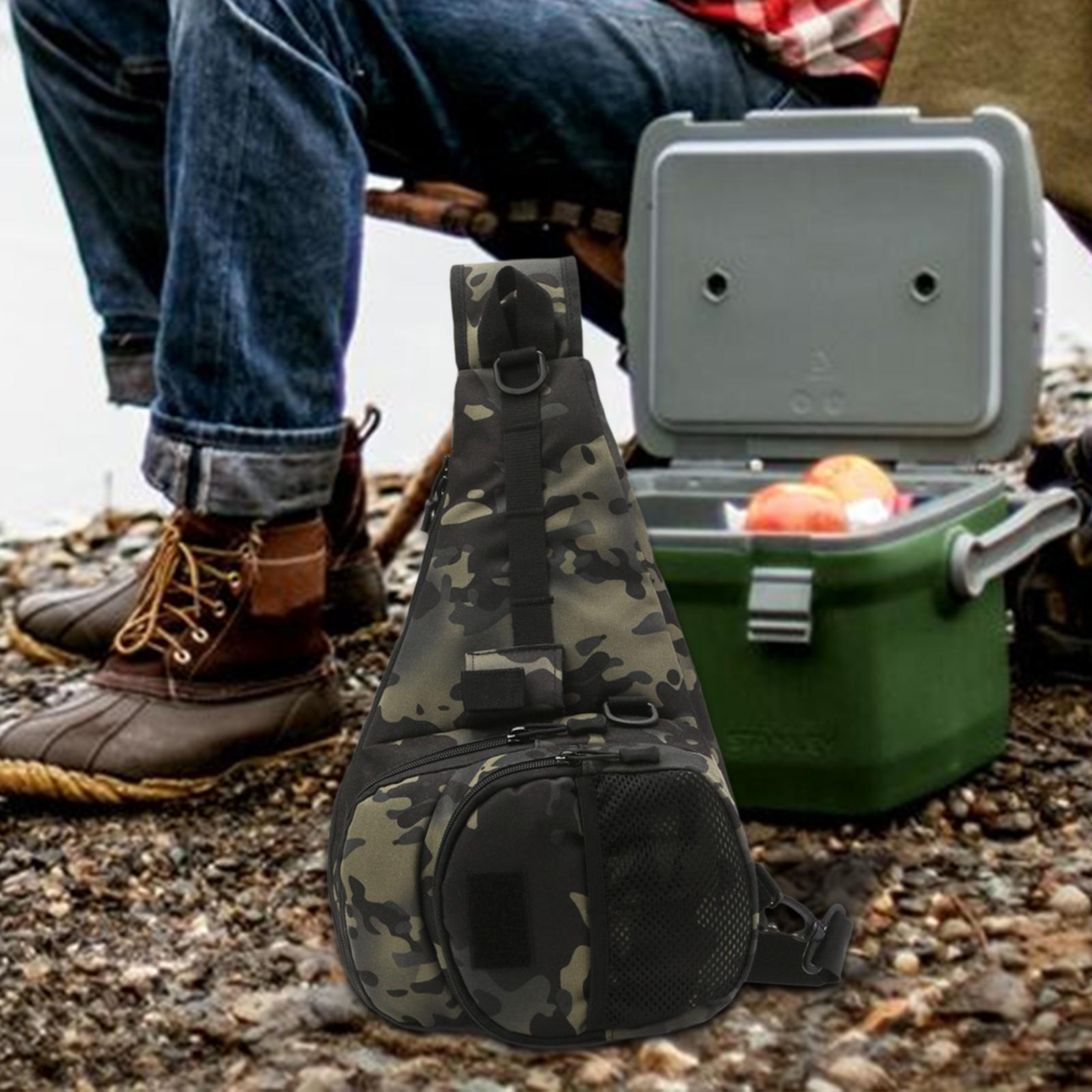 

Chest Bag Organizer for Outdoor Settings зелений