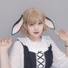 Soft Rabbit Ears Hair Hoop Faux Fur Plush Headwear Fashion Bunny Ears Headband  Cosplay