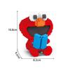 618+ vnt. Mini statybinės kaladėlės Mikro deimantiniai blokeliai Elmo, Sausainių monstras, Didysis paukštis figūrėlės 3D modelis Vaikams Dovanų žaislai