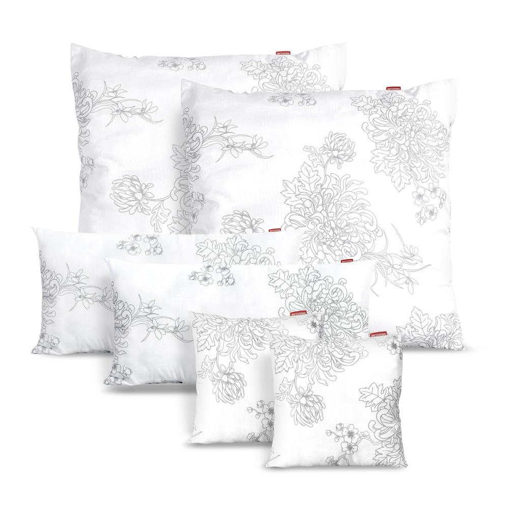 Anti-Allergy Pillow Microfiber Floral Silicone Various Sizes