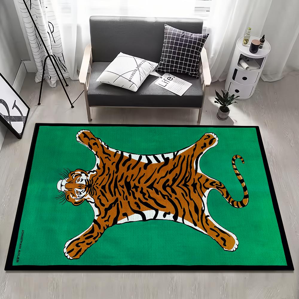 Adler kleiner Teppich Anti-Rutsch Küche Tiger Schlafzimmer Getufteter Teppich j-Jonathan Marokkanisch Ethnisch Wohnzimmer Eingang Retro Dekoration