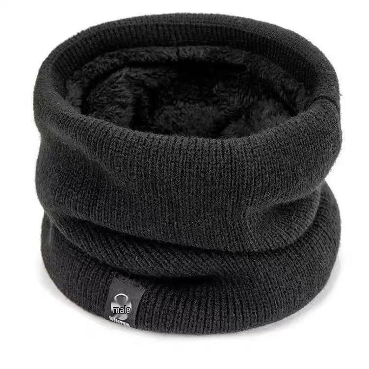 Unisex Winter Scarf and Cycling Headwear: Cold-Protection Velvet Windproof Neck Gaiter