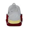 Leichter Colorblock Wanderrucksack - Geräumiger Outdoor- & Universitäts-Reise-Buchrucksack