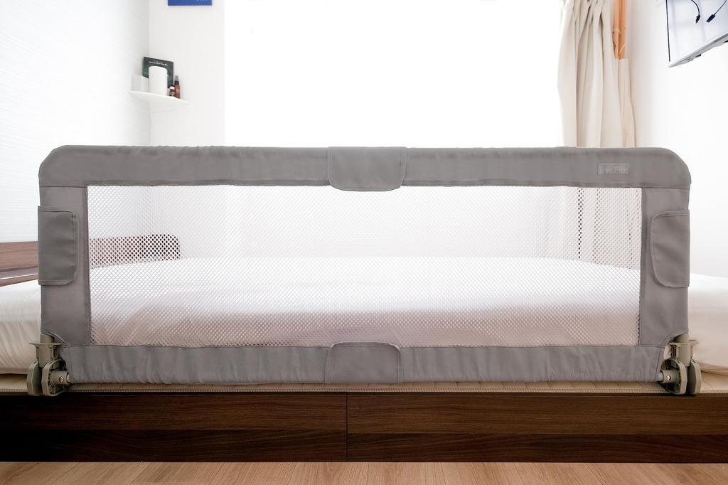 Little Princess LittleWorld Extendable Bed Rail Grey No Assembly Ready To Use Required,