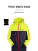 Big Brand Blue Assault Jacket 2025: Windproof, Waterproof, Stylish for Men & Women, Ideal for Spring & Autumn Mountaineering.