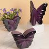 Nordic Ins Style Butterfly Ceramic Vase Ornament Dried Flower Arrangement Container Living Room Bedroom Dining Table Decoration