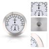 Round Humidity Temperature Meter Hygrometer Thermometer for Guitar Violin