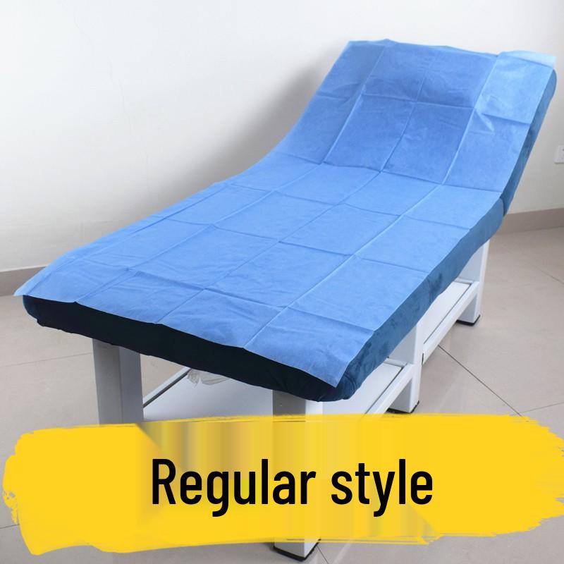 Waterproof Disposable Bed Sheets for Beauty Salon with Face Hole - Breathable & Oilproof Non-Woven Fabric