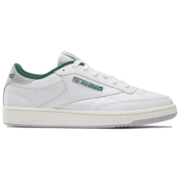 Reebok Tênis Unissex Club C 85 Branco Verde Escuro Giz 100032970