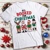 All I Want For Christmas Is Books T-shirt Funny Mens and Womens Tee #MC