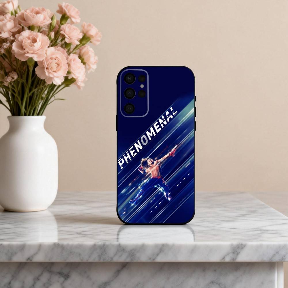 A-Aj Powerful S-Styles-S  Phone Case For Samsung S25,24,23,22,30,21,10,9,Ultra,Plus,Lite,FE,4,5 G Soft Black Case Samsung S24ULTRA