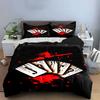 Playing cards with blood. Bedding sets Duvet cover sets Duvet covers Pillowcases(1 * Duvet Cover 2 * Pillowcases, without duvet insert)