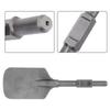 Chrome Steel Clay Spade Scoop Chisel Bit For Electric Breaker with Black Plastic Box