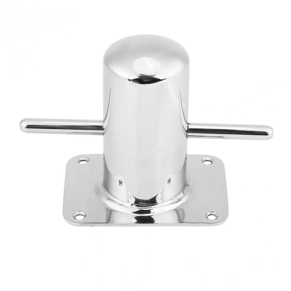 

Stainless Steel Boat Samson Post Cross Bollard Mooring Bit For Marine Yacht With Heavy Duty Base серебряный