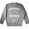 Miskatonic University Tops Hoody Unisex Necronomicon Call Of Cthulhu Cthulu Lovecraft Fun Premium Cotton Hoodie Hoody Graphic
