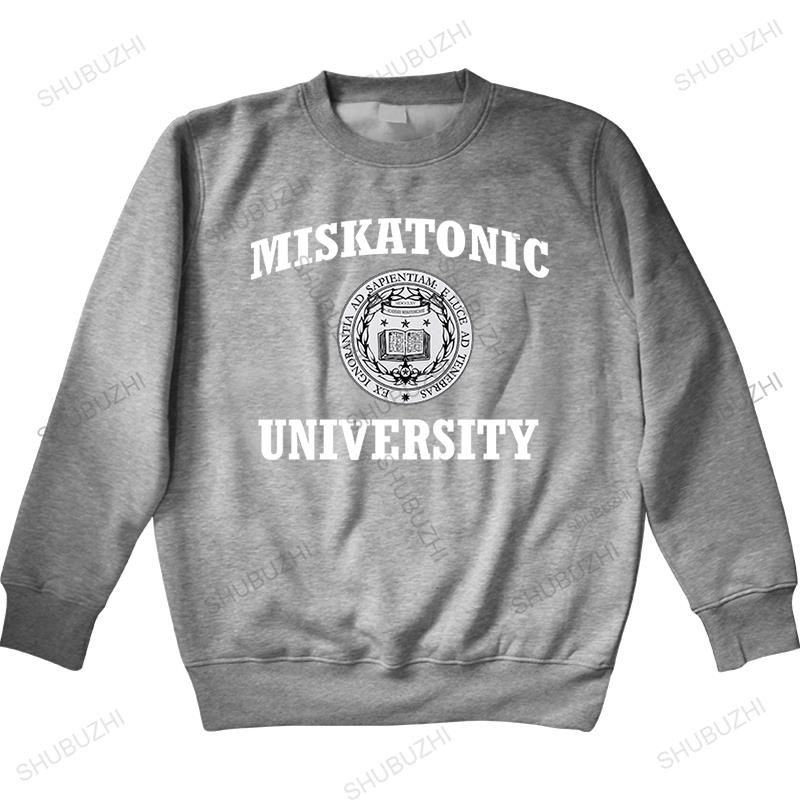 Miskatonic University Tops Hoody Unisex Necronomicon Call Of Cthulhu Cthulu Lovecraft Fun Premium Cotton Hoodie Hoody Graphic