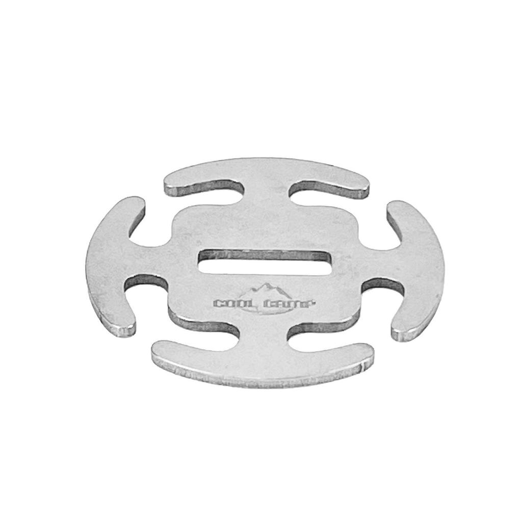 Stainless Steel Tent Canopy Rope Hook with Round Washer