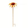 Metallblumen für den Außenbereich Dekorative Gartenstecker Blumenbeetdekorationen Metall-Gartenbodeneinsätze