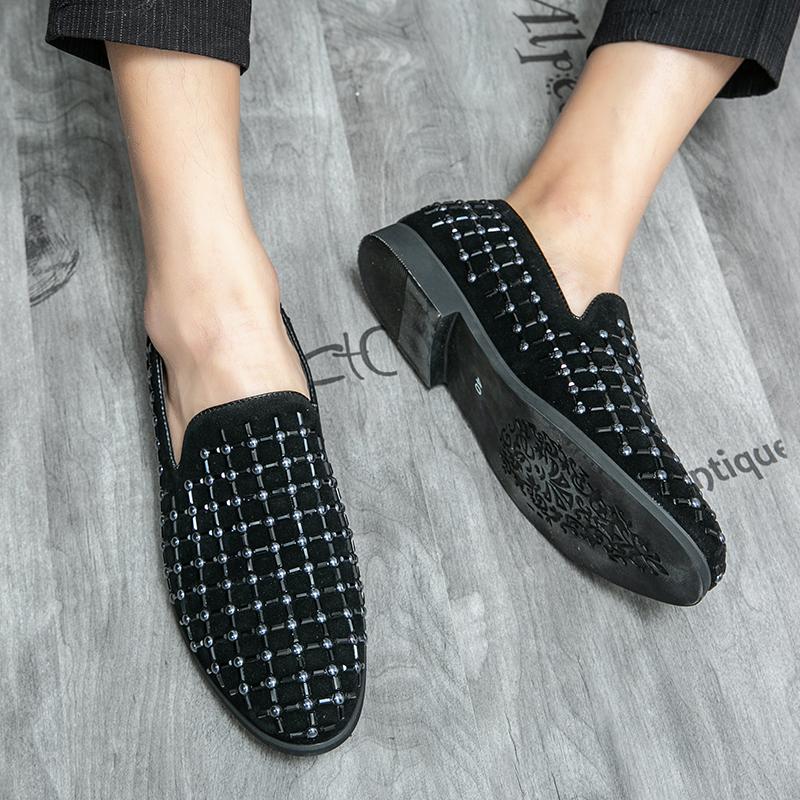 Mens Dress Shoes Men's  Leather  Skin Shoes for Men Elegant Casual Business Luxury Social Male Shoe