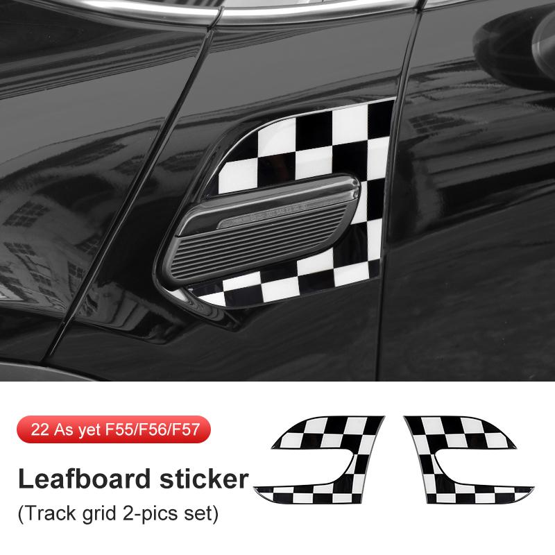 For BMW MiNi F56/55 Decorative Stickers Mini Cooper F56/55 Turn Signal Stickers Modification Interior Stickers