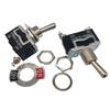 E-TEN1021 Auto Toggle Switch Boat Marine Heavy Duty Toggle Flick Switch W/ Waterproof Cover ON/OFF Car Dash Metal SPST Terminal