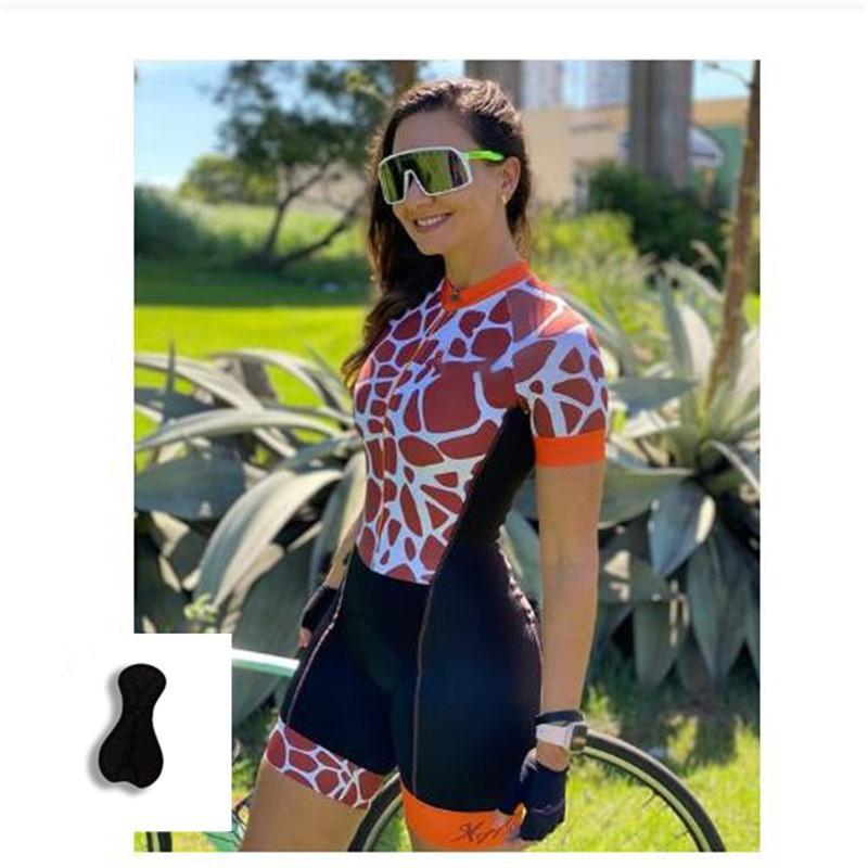 

Bicycles Mountain Bikes Road Running Shock-absorbing Women s One-piece Suit Cycling Clothes Competition M