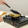 Non-Stick Sandwich Maker Aluminum Zinc Zinc Alloy Omelette Pan Durable Toast Frying Pan  Barbecue