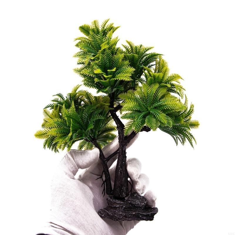 Aquariums Resins Decoration Aquariums Landscaping Water Plant Ornaments X3UC