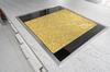 GLASSCHNEIDEBRETT 45x52 GOLD