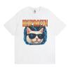 IBUPROFEN Funny Lightning Dank Cat Meme Tshirts Unisexs Clothes Fashion High Street T Shirt Summer Tops Loose 100 Cotton Tshirt