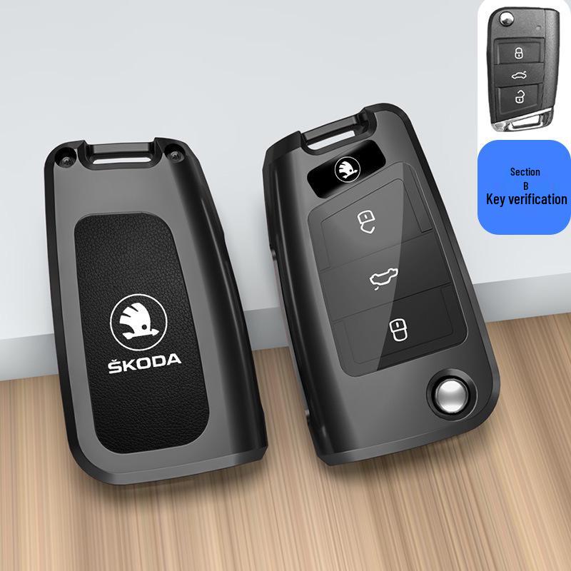 Skoda Octavia, Superb, Karoq, Kodiaq GT Key Case Metal Shell