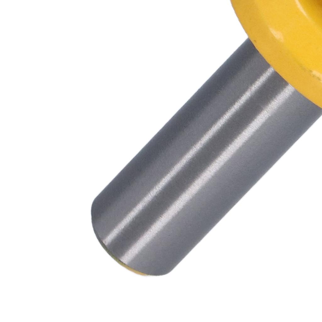 1Celsius2in Shank Router Bit 45 degrees  Woodworking Milling Cutter for Cabinet Door Drawer CNC Hand Tool