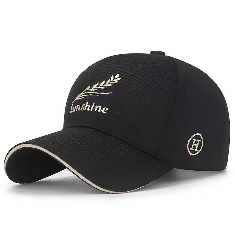 Spring And Summer Sandwich Baseball Cap Women S Casual Sunscreen Visor Outdoor Men S Extended Brim Cap adjustable