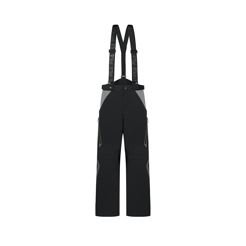 FILA Athletics Ski High-Top Windproof Durable Ski Pants Men pants Deep-Black A11M446914FBK