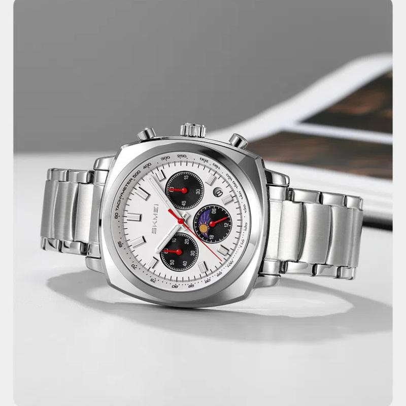 SKMEI Multifunctional Casual and Fashion Quartz Watch for Men Waterproof Chronograph Wrist Watch Male Watches