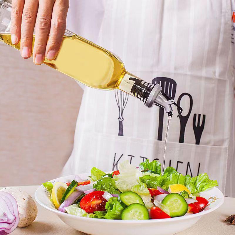 150/250/500ml průhledná láhev na olivový olej, nepropustná kuchyňská koření, sójová omáčka, ocet, lis na karafu, grilovací láhev