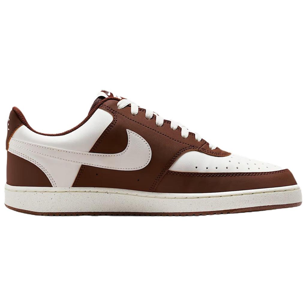Nike Court Vision Synthetic Leather Breathable Low Top Vintage Basketball Shoes Men's IM0459-105
