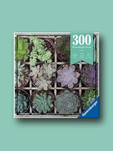 Lush Succulents 300 Piece Ravensburger Jigsaw Puzzle