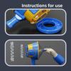 Handheld Multi Hole Bubble Blower Continuous Bubble Children's Toys  Kids Gift