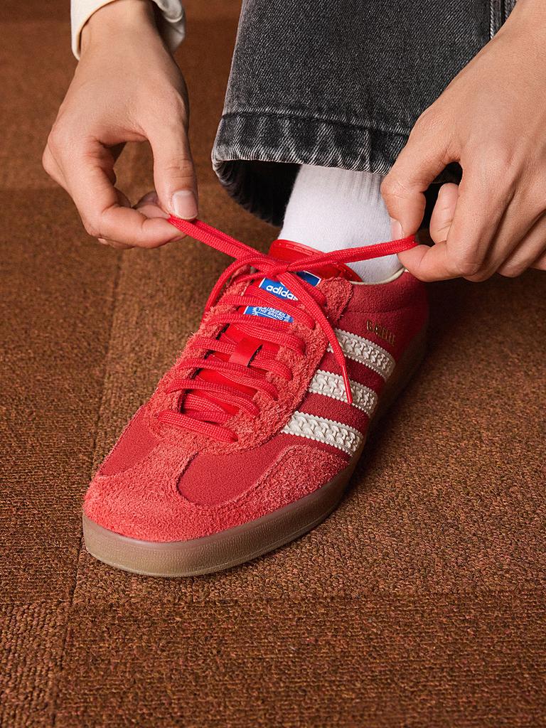 Adidas T-style Shoes GAZELLE INDOOR Vintage Sneakers Training Shoes Adidas Clover IF1808