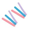 6PCS Silicone Wax Stick Nonstick Reusable Cosmetic Spatula Facial Mask Stirring Rod for Hair Removal Mixing Sampling