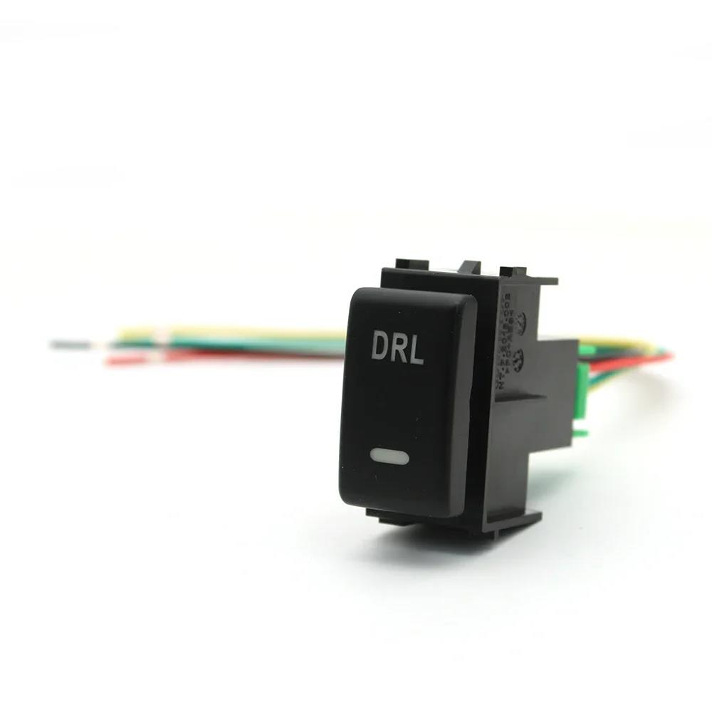 1PC Orange Led Button Switch with Wiring Connector for Nissan Navara NP300 X-Trail Pathfinder 12V Switches4
